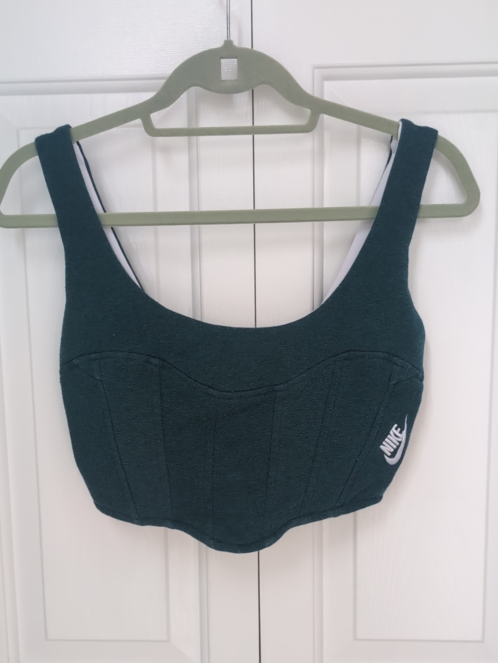 Frankie Collective Rework Nike Sweatshirt Bustier